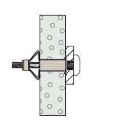 Fischer HM 5X52 S kaištis, metalinis inkaras su varžtu, 50 vnt