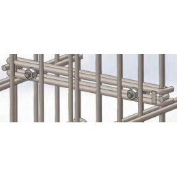 Vielos spaustukas gabionams L-250, vielos skersmuo 4mm (1 vnt)