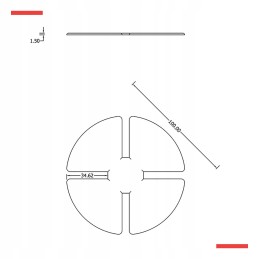 1,5 mm kummipadi terrassiplaatidele
