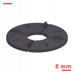 1,5 mm guminis padas terasos plokštėms