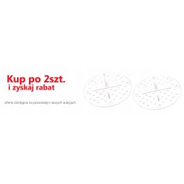 Fiksuotas pagrindas, aukštis H 2mm
