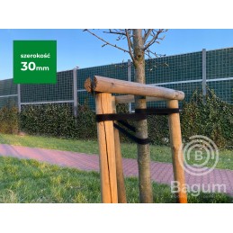 JUOSTA MEDŽIAMS SURIŠTI IR STABILIAVIMUI 30mm x 1mb JUODA