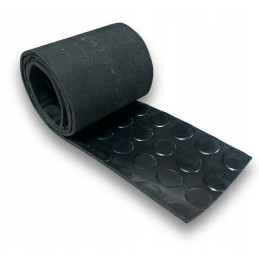 Guminis padas, išlyginamoji juostelė po sijomis