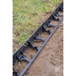 LAWN EDGE 4.5CM + 3 GARDEN ANCHORS PALISADE ECO BORDER EDGE 1M