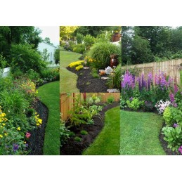 TIESUS SODO KRAŠTAS, aukštis 9 cm, ilgis 1 metras