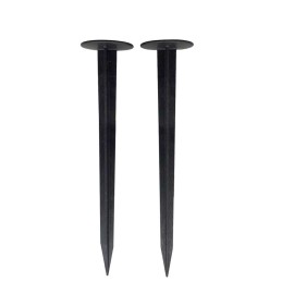 Apvadų ankeriai 25cm 12 vnt. juodas