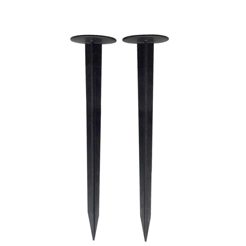 Apvadų ankeriai 25cm 12 vnt. juodas