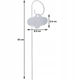 NUOLAIDOS ETIKETĖ, KLIJOJAMA AUGALŲ ŽYMĖJIMUI, 50 cm