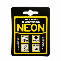 Apvalus žoliapjovės valas, 15 metrų, 1,3 mm