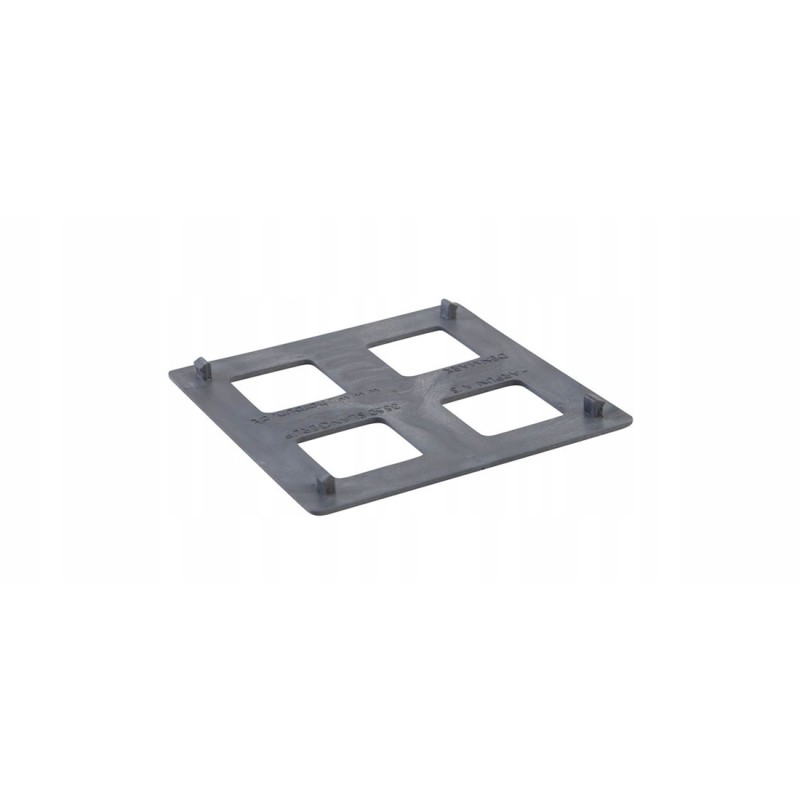 Aizsargplāksne 110x110x3 mm - terases kronšteinu sistēmas elements