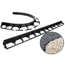 VEJOS KRAŠTAS 4,5 CM SODO KŪNAS 1 METRAS + 3 ANKRAI 25 CM