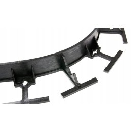 VEJOS KRAŠTAS 4,5 CM SODO KŪNAS 1 METRAS + 3 ANKRAI 25 CM