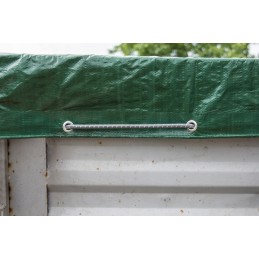 ELASTINGAS GUMINIS PLASTINTAS 0,8x1m LINIJA BUNGE WILD TARPAS Tvirtinimui