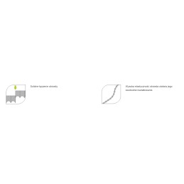 Sodo apvadas 11,6cm x 59cm RUDAS Maxpol