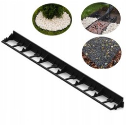 PLASTIKAS EDIM 45 MM BLACK 1M