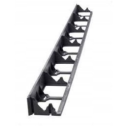 PLASTIKAS EDIM 45 MM BLACK 1M