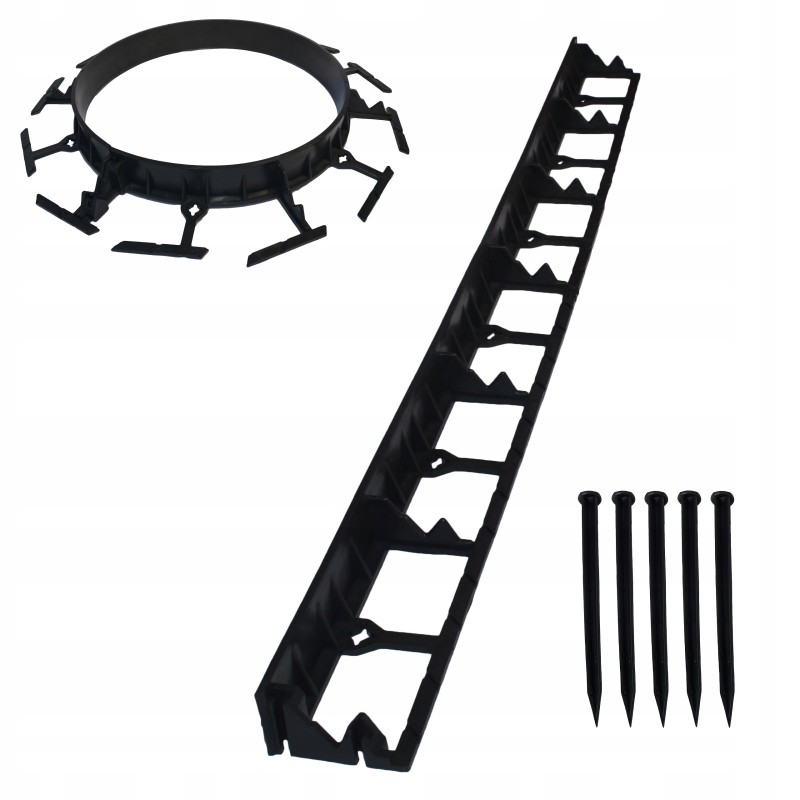 Sodo vejos apvadu 45mm + 5 inkarai