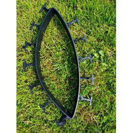 Sodo vejos apvadu 45mm + 5 inkarai