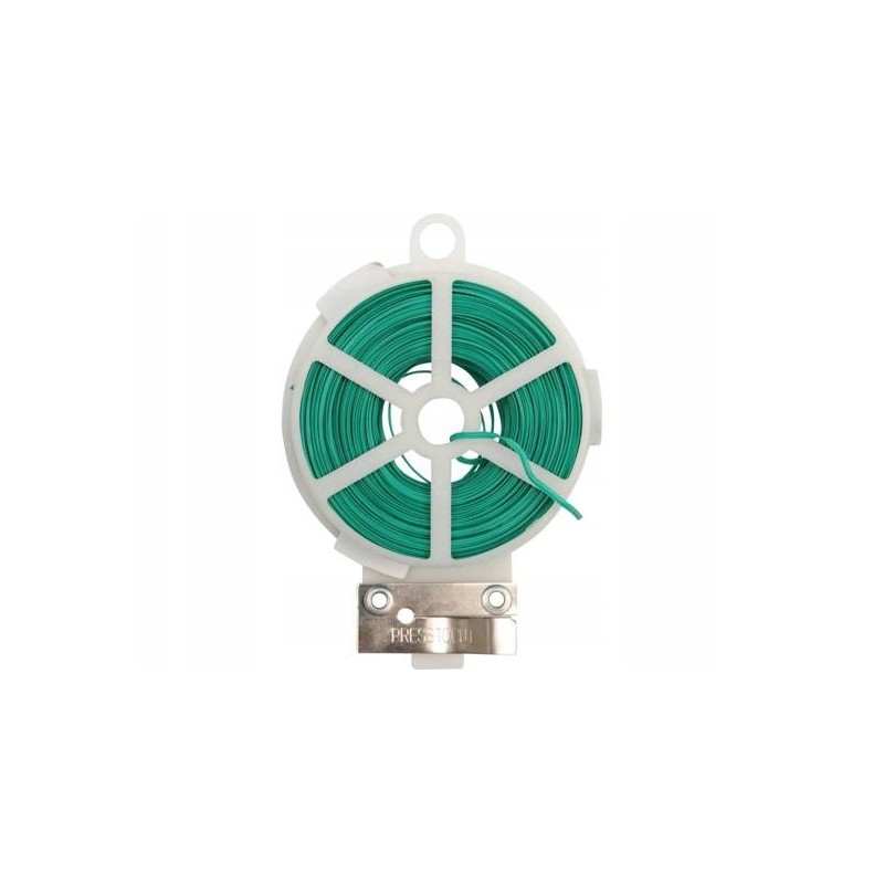 Coated garden wire with cutter - 30 m.