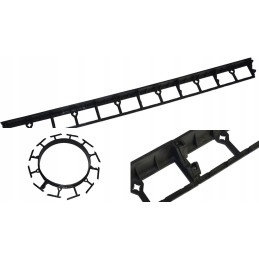 PLASTIKINIAI SODO VEJOS KRAŠTAI 45 mm / 1 metras