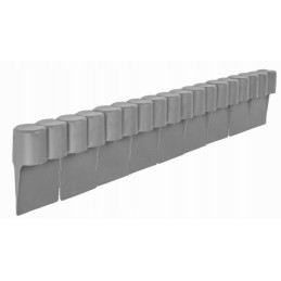 SODO PALISADA, AUKŠTAS, STIPRUS PILKAS KRAŠTAS