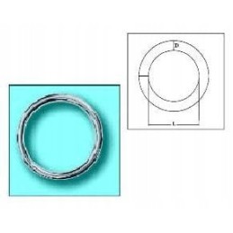 NERŪDYNĖJO RŪDŽIO ŽIEDAS IŠ LIETO 3 X 20 MM