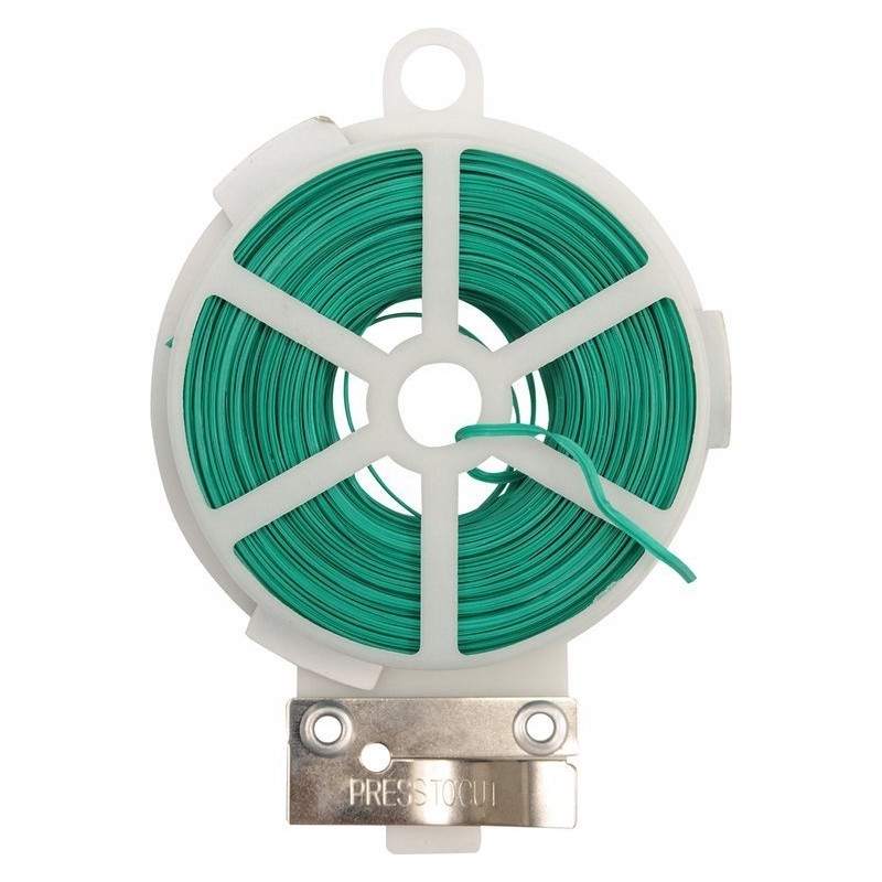 COATED GARDEN WIRE WITH CUTTER 30M