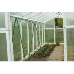 Plieninis sodo stulpas 1,6 cm x 100 cm