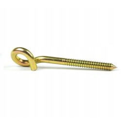 Kabliukas sūpynėms su sriegiu medienai, kabliukas M10x110mm