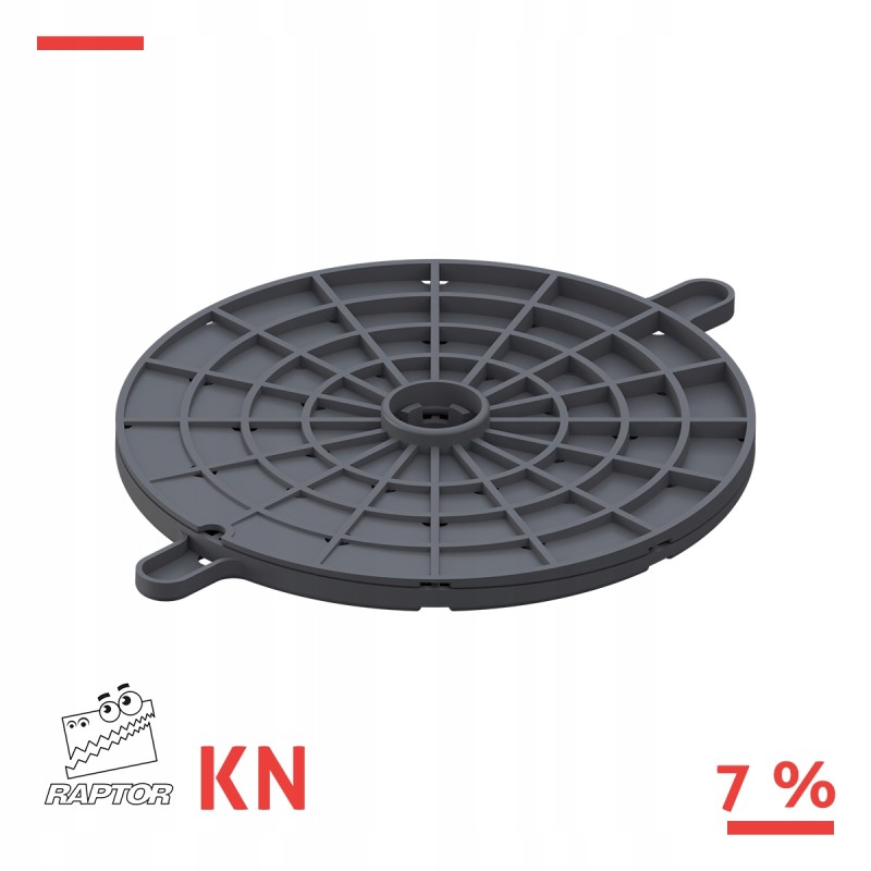 Slīpuma korektors RAPTOR kronšteinam - 10 mm - sijām