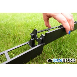 🌟 SODO IR VEJOS KRAŠTAS FanBord aukštis 45 mm ilgis 1 m