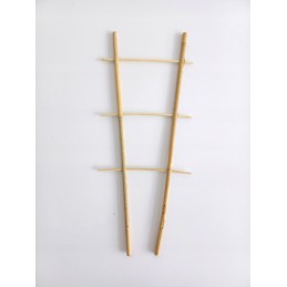 BAMBUKO KOPĖČIAS, dviguba augalo atrama, 40 cm