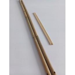 BAMBUKO KOPĖČIAS, dviguba augalo atrama, 40 cm