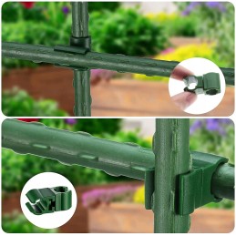 360° besisukanti jungtis sodo stulpams, 6 vnt