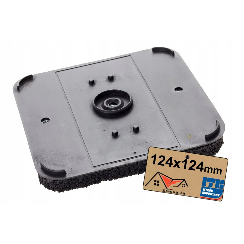 Acoustic insulation protective pad for Raptor wedge bracket