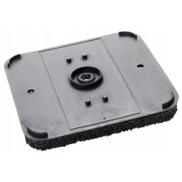 Acoustic insulation protective pad for Raptor wedge bracket