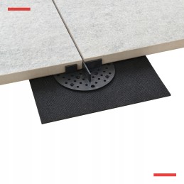 SBR gumijas paplāksne 200x200x3 mm