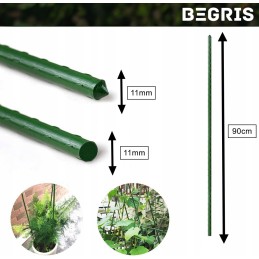☘️Pomidorų sodinukai su stiebu 90cm 1 vnt PLIENINIAI pomidorų stulpeliai☘️