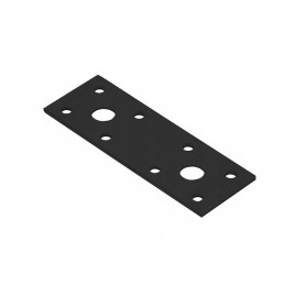 LP1 LAMEKONEKTORPLAAT 100x35x2,5 MUST