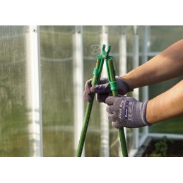 Plieninis sodo stulpas 1,1 cm x 120 cm (1 vnt.)