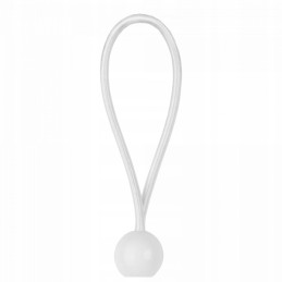 Elastingas guminis laidas, skirtas gumai pritvirtinti su kamuoliuku