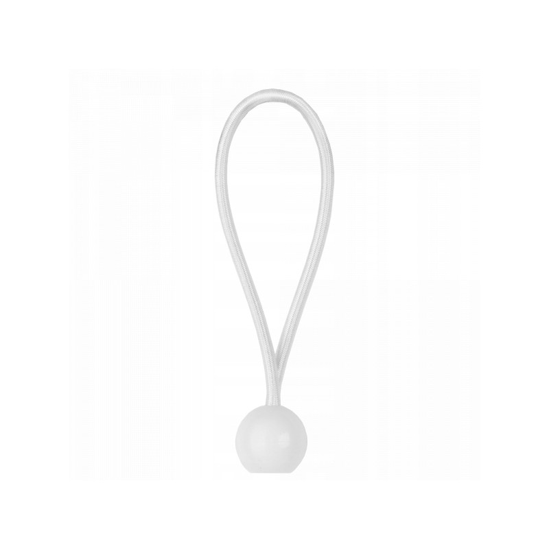 Elastingas guminis laidas, skirtas gumai pritvirtinti su kamuoliuku