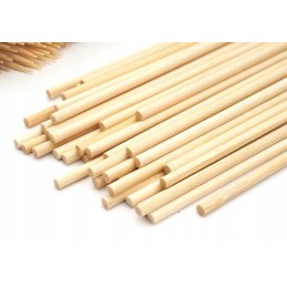 10x Smeigtukai Bamboo Sticks atrama 35cm