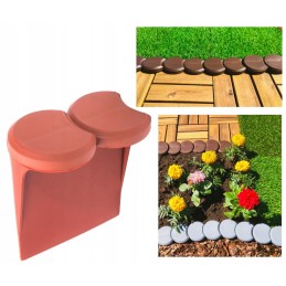 SODO PALISADĖS VEJOS KRAŠTAS STIPRI RUDAS