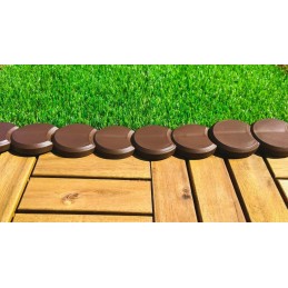 SODO PALISADĖS VEJOS KRAŠTAS STIPRI RUDAS