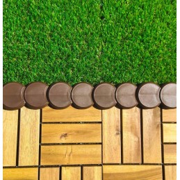 SODO PALISADĖS VEJOS KRAŠTAS STIPRI RUDAS