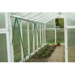 Plieninis sodo stulpas 0,8cm x 90cm