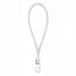 Elastingas guminis PVC kabliukas 0,4x40 cm BCH3-0440WH-E