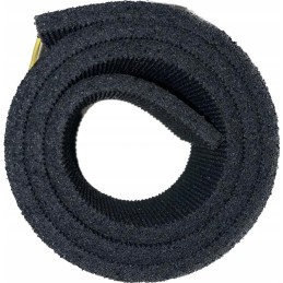 Guminės juostelės pagalvėlės po suspaustomis guminėmis sijomis