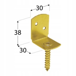 PERGOLA CONNECTOR OP 38 X 38 X 30 MM, DOMAX DMX